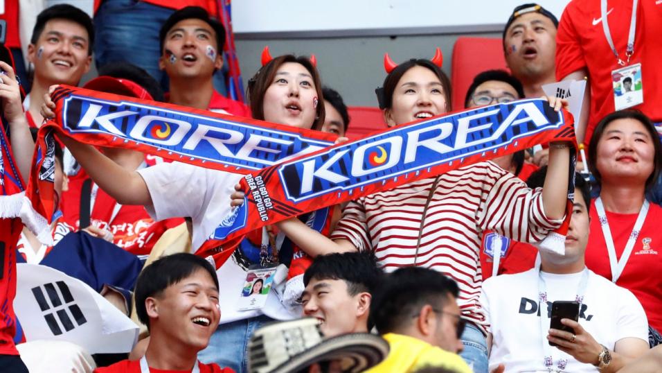 South Korea fans
